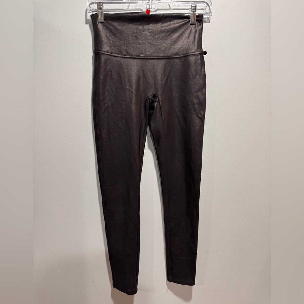 So Black Faux Leather Leggings